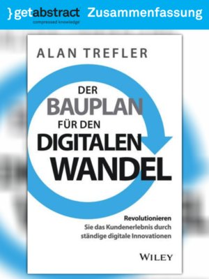 cover image of Der Bauplan für den digitalen Wandel (Zusammenfassung)